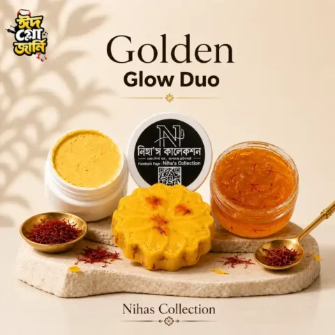 Saffron Super Bright Face Combo (Night Cream + Goat Milk Soap + Saffron Gel)