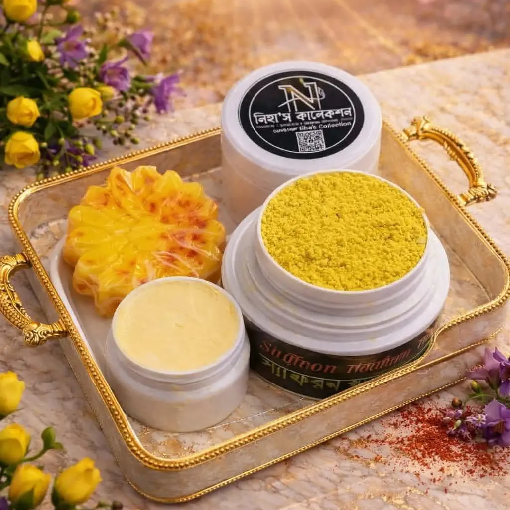 Magic Brightening Combo (Night Cream + Thanaka + Goat Milk Soap)